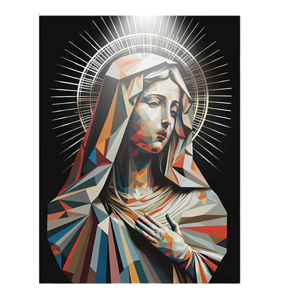 Cuadro Métálico Ultra HD Virgen María