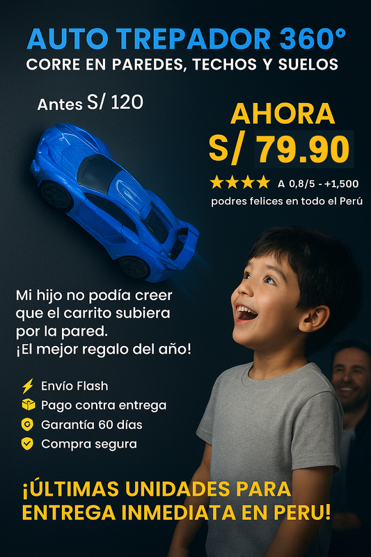 CARRITO TREPA PAREDES